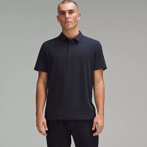 Lululemon Men's Evolution Short-Sleeve Polo Shirt Nautical Navy Size Small
